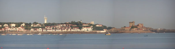 La baie et le fort