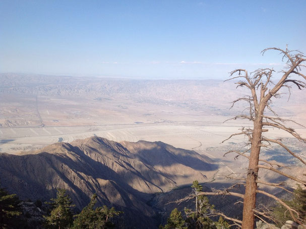 Blick vom San Jacinto Mountains