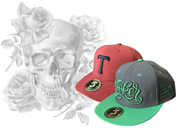 Custom Caps für Merchanice