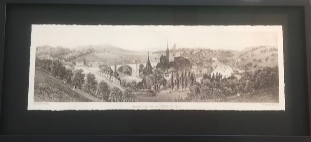 Nydegg- & Untertorbrücke - Druckgrafik Bern