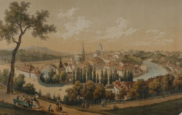 Berne; Dessine et lithog par Deroy