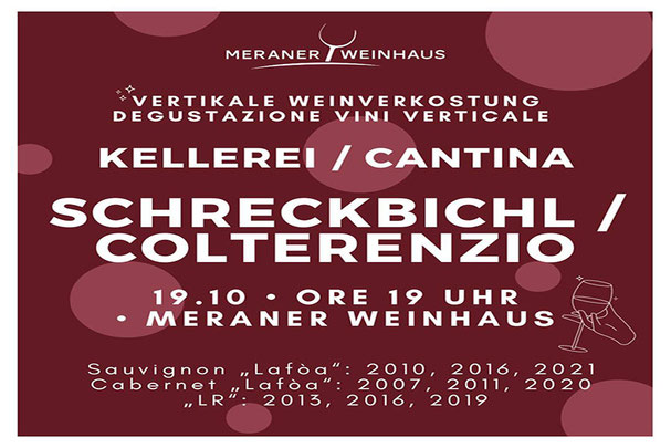 Events beim Meraner Weinhaus in Meran