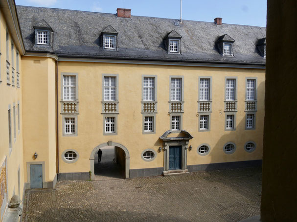 Wasserschloss Dyck Innenhof