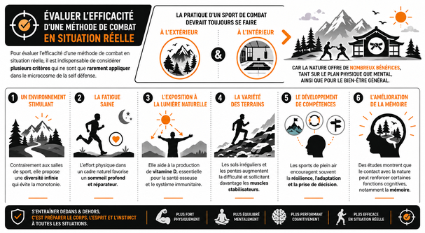 Bénéfices de l'entraînement en extérieur