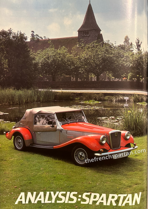  Excerpt from Kit Car Magazine of September 1984