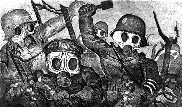 "La guerra" Otto Dix