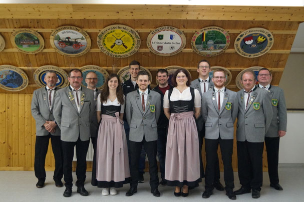 unsere amtierende Vorstandschaft