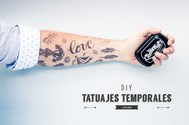 Utiliza tus sellos como tatuajes temporales by Sami Garra
