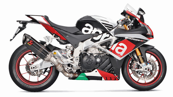 Aprilia mit Zubehör Auspuffanlage - Bild vergrößerbar