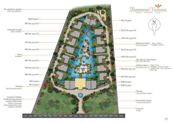 MASTER PLAN - PDS - RES - DOMAINE VICTORIA GRAND BAIE