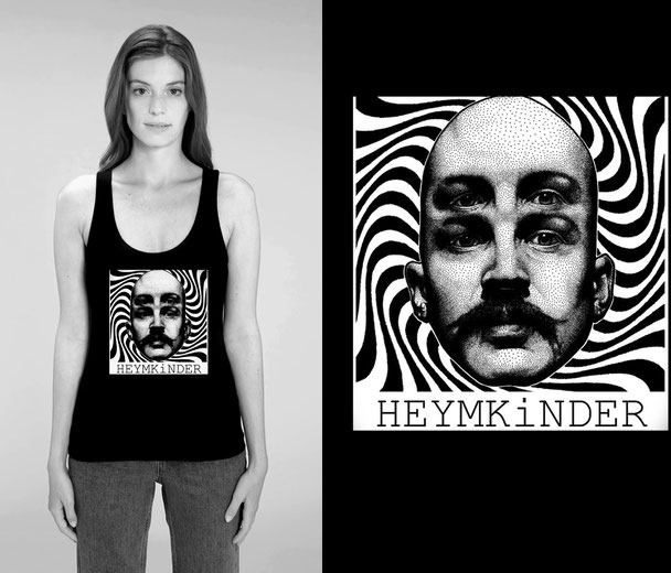 Damen Tank Top - schwarz "Crazy"