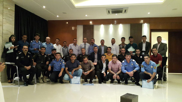 Groupe de participants, Sulimaniyah, Irak > photo Bahman Hassan