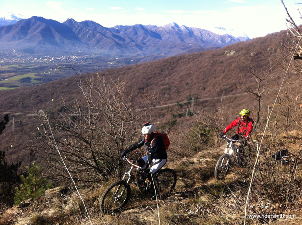 la prima parte è abbastanza ciclabile....