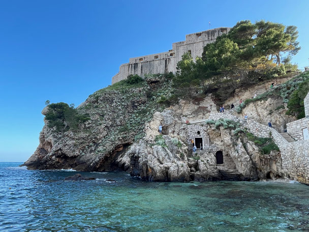 Lovrinejak-Festung - von da hat man einen der besten Blicke auf Dubrovnik 