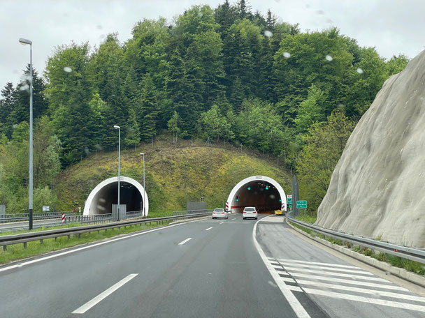 Auf dem Weg zur Burg Veliki Tabor in Kroatiens Nordwesten