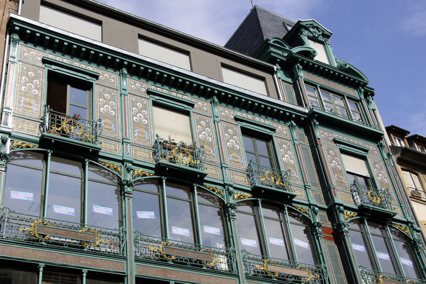 Bild: Haus in der Rue Grandes Arcades Strasbourg