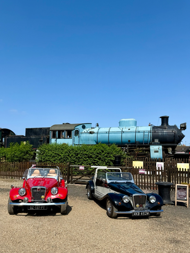 Spartan car and train