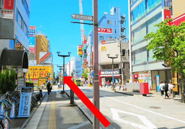 千葉 市川市本八幡　頭痛専門整体院和　道順