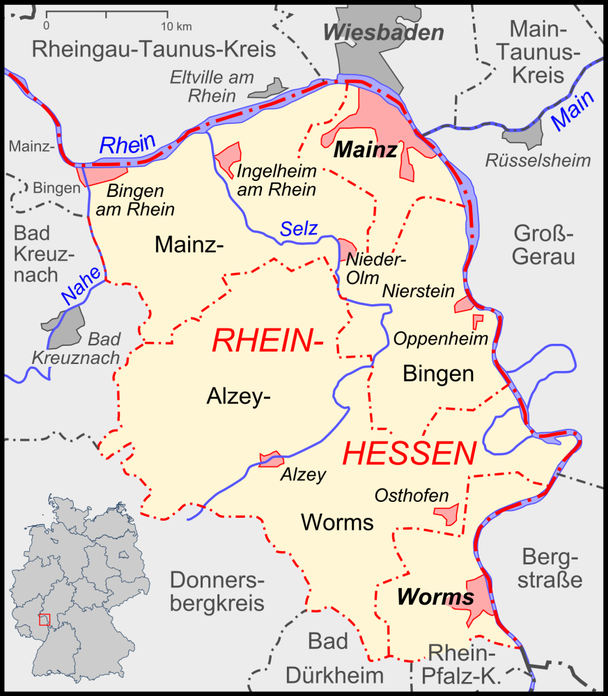 Rheinhessenkarte