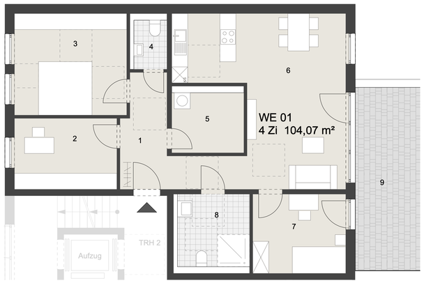 Neubaueigentumswohnung 4 Zimmer Lambertin Immobilienconsulting