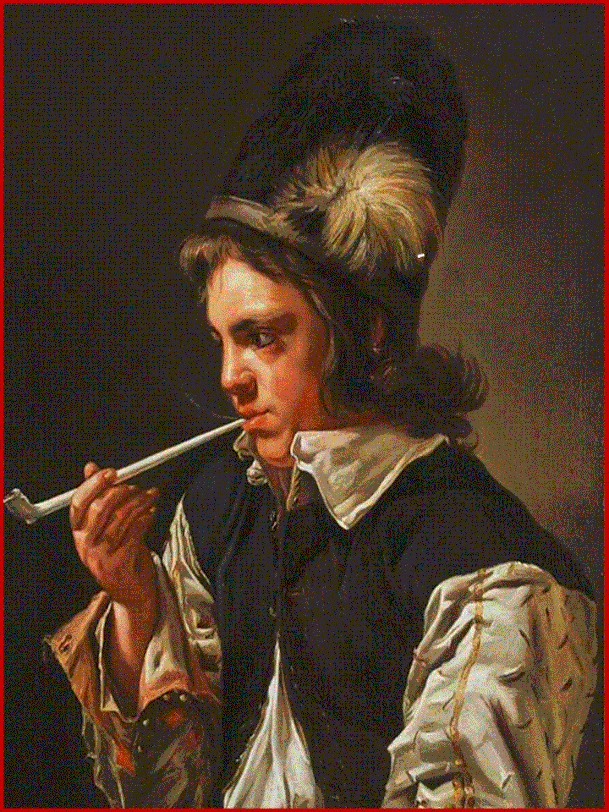 Giovane uomo che fuma la pipa; olio su tela;68.6 x 58.6 cm. Christie’s. New York.  