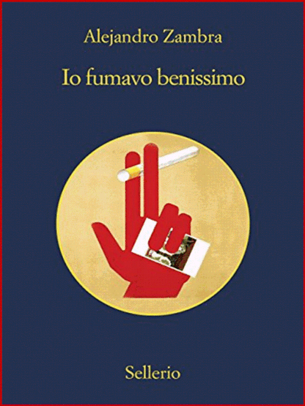 Alejandro Zambra, scrittore e poeta cileno,nato il 24 settembre 1975. Il racconto "Io fu-mavo benissimo" (25 pagine) è tratto dal volume"I miei documenti"(Ed. Sellerio, 2015). 