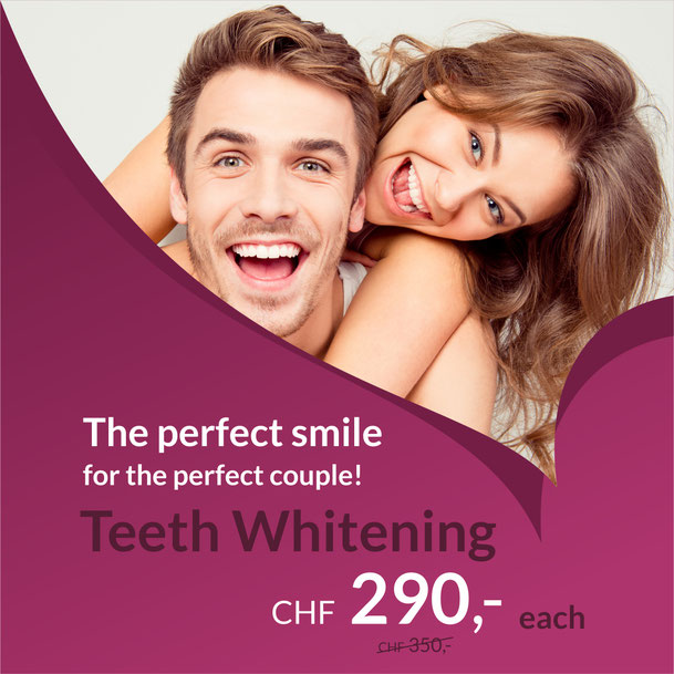 Teeth Whitening Zürich Zähne Bleichen mit Bleaching24.ch