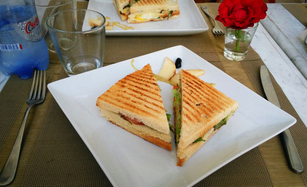 Club Sandwich Cafe Kremm Palais Khum