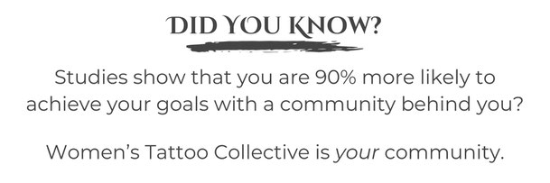 Did you know? You're 90% more likely to achieve goals with a community?