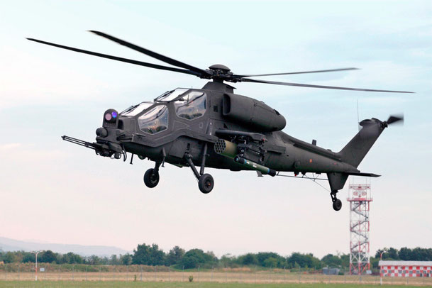 L'A129D è la versione più aggiornata del "Mangusta" con una suite optronica moderna. (Foto: AgustaWestland)