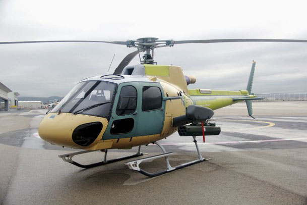 Airbus H125M con un altro modulo del sistema HForce GWS installato. (Foto: Airbus Helicopters)