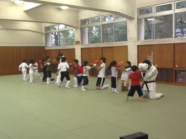 親子で空手！