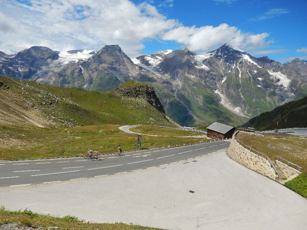 Am Weg auf den Großglockner mit dem Rennrad