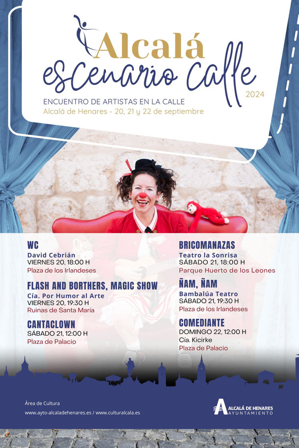 Encuentro de artistas de calle en Alcala