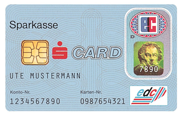 A type of debit card used by most people in Germany