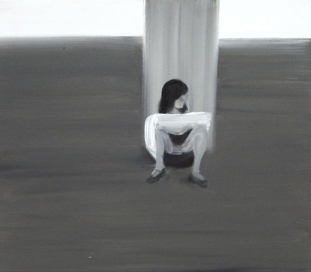 Skizze 52x60cm 2007 oil on canvas