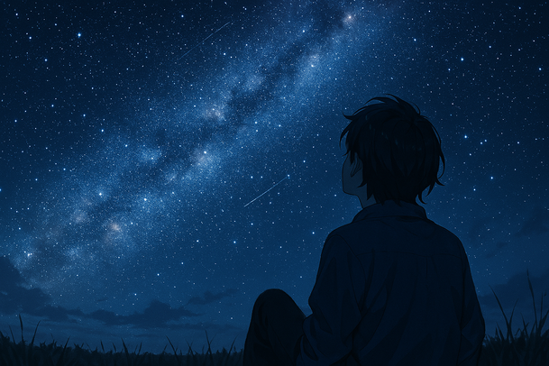 気持ちが沈んでいる時に見上げる。『静寂で優しい』時間。