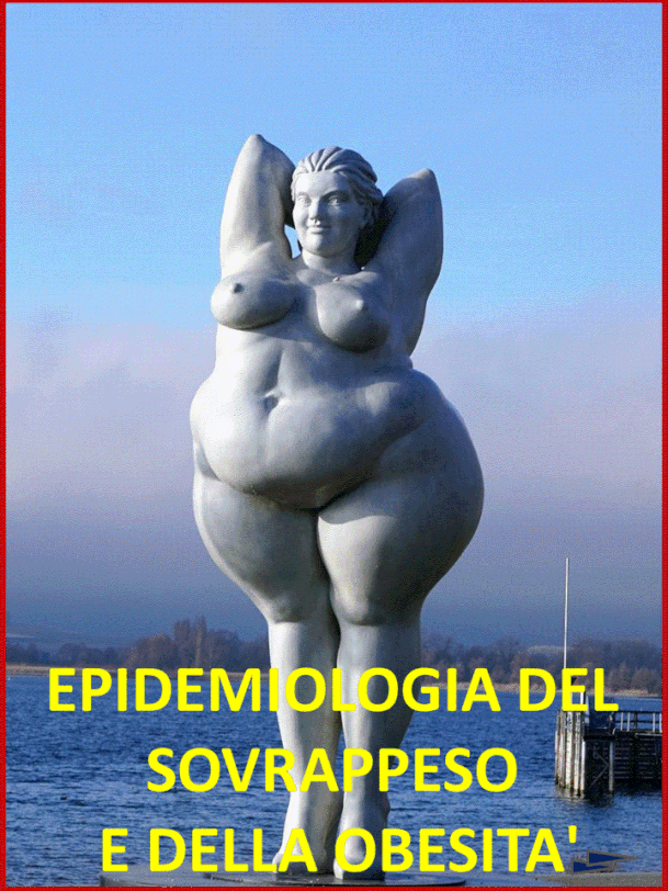 Yolanda, discussa scultura di Miriam Lenk (Germania) a Bodman-Ludwigshafen.Anche se assai criticata ci ricorda che l' obesità è una malattia a tutti gli effetti. In Italia inte-ressa oltre 4 milioni di soggetti e circa il 20% dei bambini in età scolare.