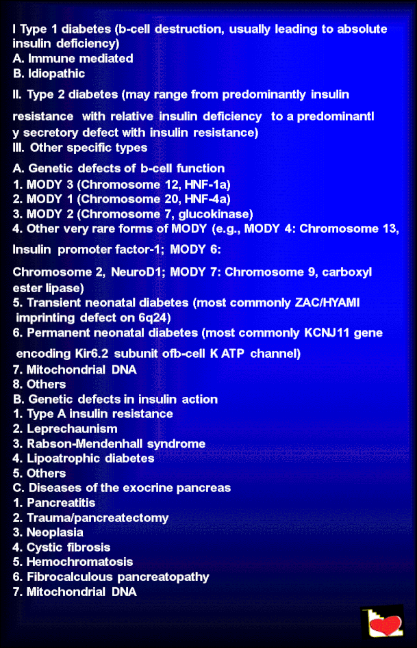 Tipi di diabete gennarino borrello
