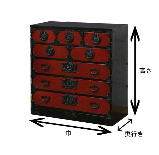 岩谷堂箪笥サイズ