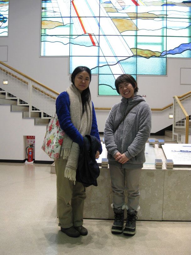 写真右側：Ｋ・Ｆ様(長崎県ご出身)、左側：Ａ・Ｎ様(千葉県ご出身)
