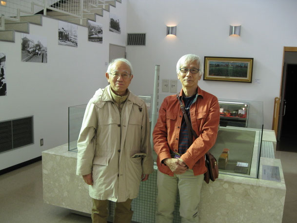 写真右側：長野からご来館のＡ・Ｍ様、左側：東京からご来館のＫ・Ｙ様
