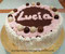 tarta de chocolate y fresa