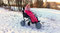 auch im Schnee kaum zu bremsen (hier ein 30Soft) 