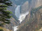 Wasserfall des Yellowstone River...