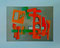 Verflechtungsformen, 30x40 cm, Ölfarbe auf Leinenkarton