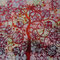 Rouge Végétal; l'Arbre de vie n°1 - 35 x 35cm 