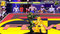 Mega Man X gegen Master Chief auf einer Disco-Tanzfläche.
