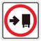 CONSERVE A SU DERECHA. Indica que los camiones deben circular por el carril de su derecha