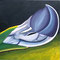 Salvia:  Acryl auf Leinwand Größe: 40 x 40